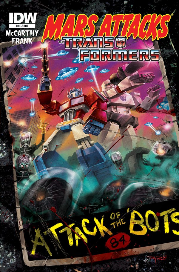 IDW January 2013 Transformers Comic Book Solicitations Cover Images  Mars Attacks Thundercracker  (3 of 10)